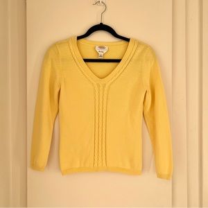 Vintage Talbots Cable Sweater